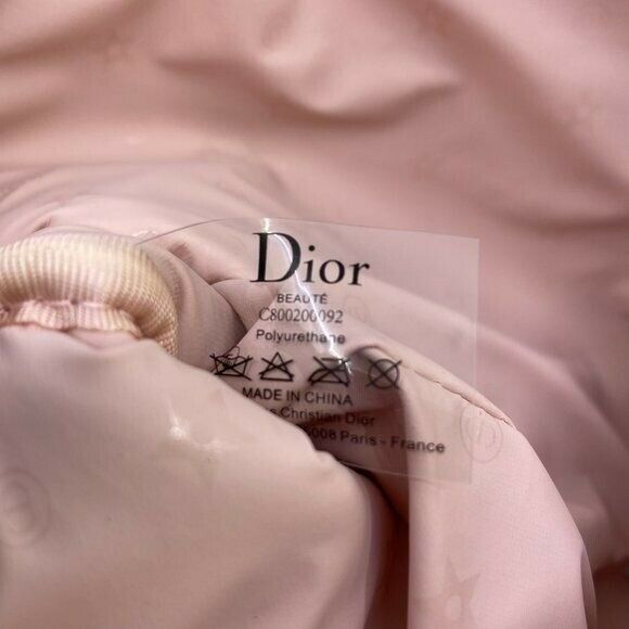 Dior Pink Sparkle Cosmetic Pouch