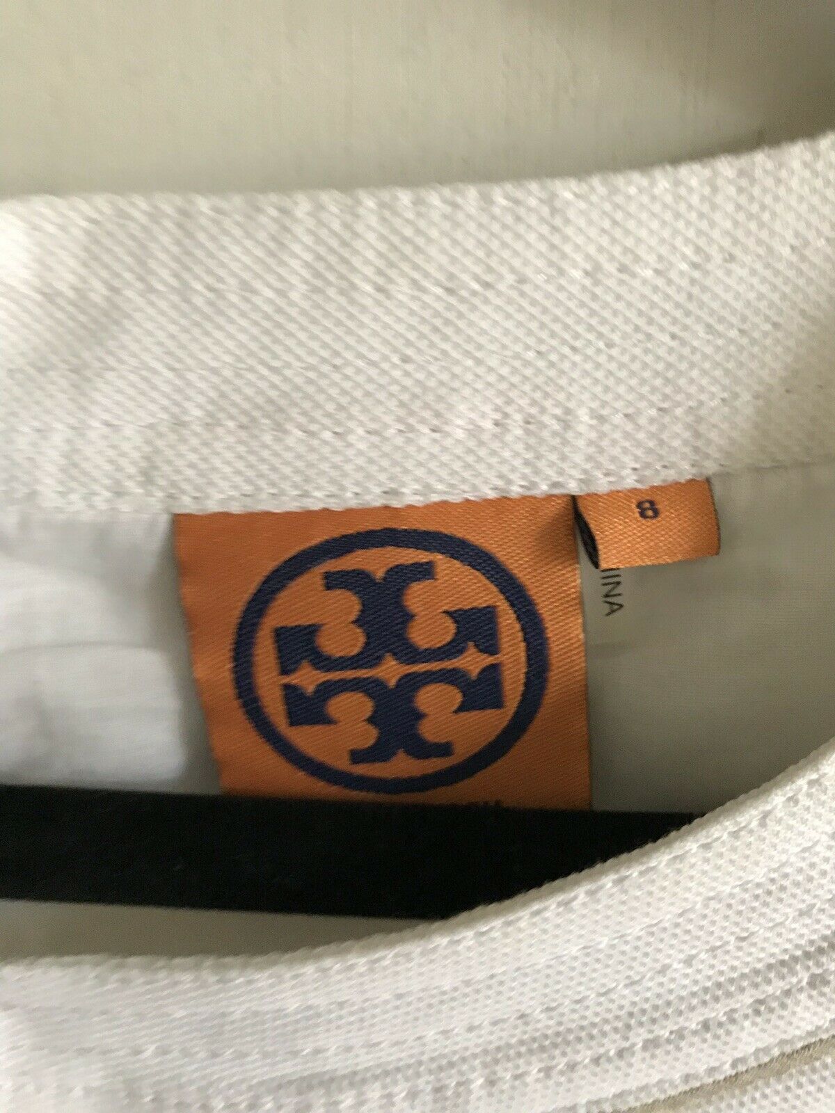 TORY BURCH White Dress Sz 8