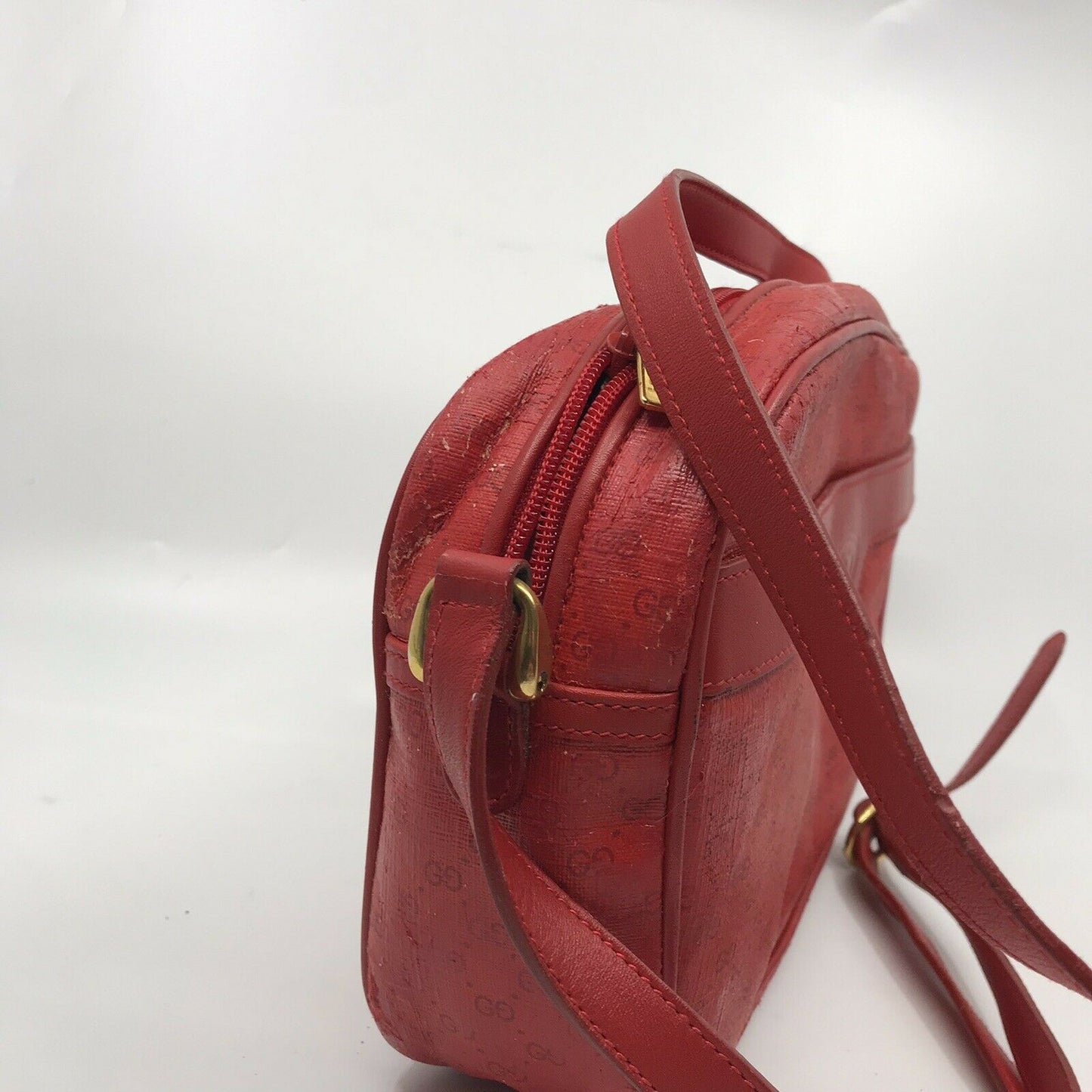 GUCCI Vintage Red Crossbody