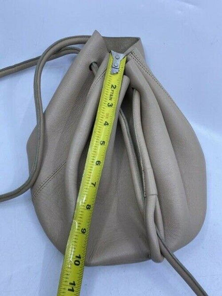 Shaffer La Msrp Beige Leather Shoulder Bag