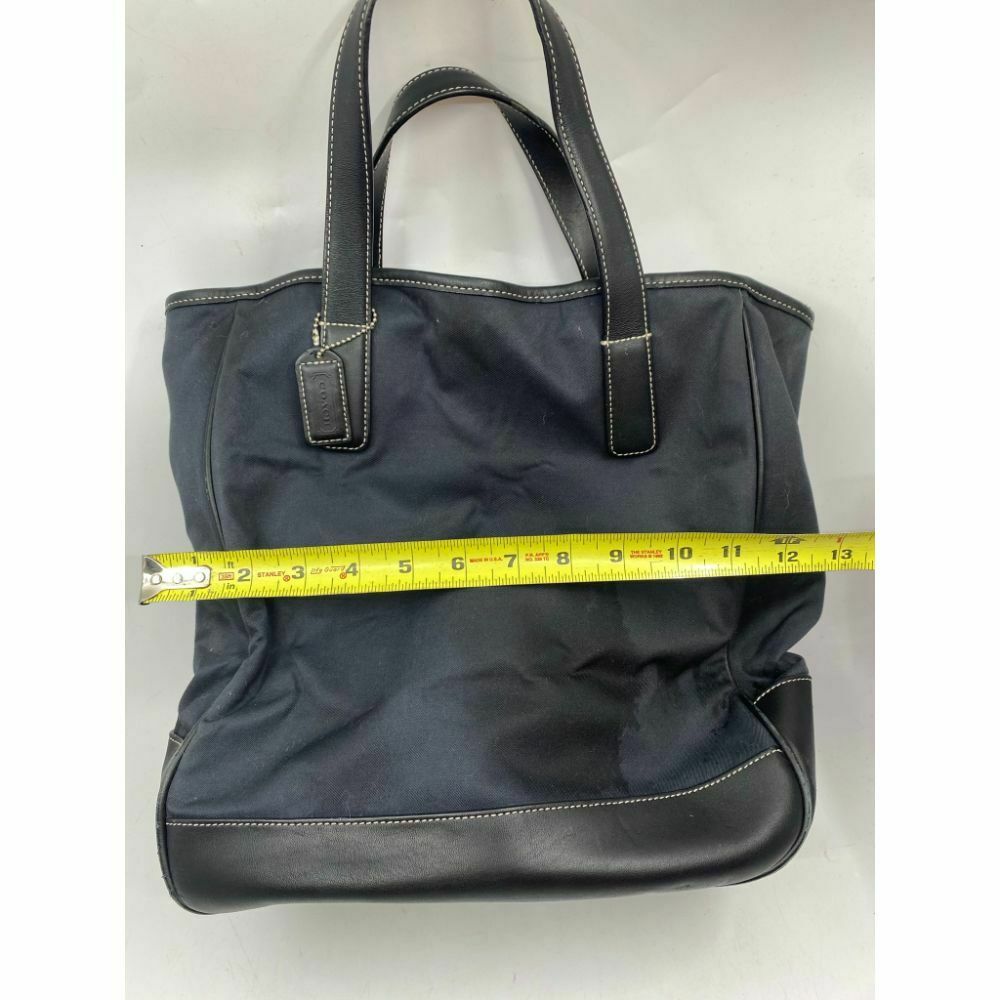 Coach Women's Large Black Fabric Tote Bag