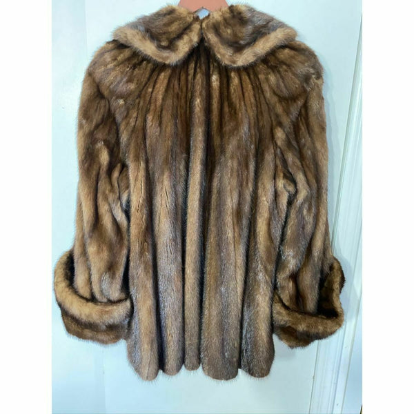Vintage Brown Mink Fur Coat Small/ Medium Freshly Dry Cleaned