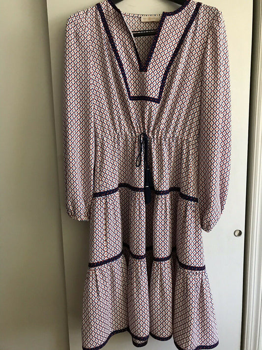 TORY BURCH Printed Bohemian Dress