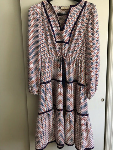 TORY BURCH Printed Bohemian Dress