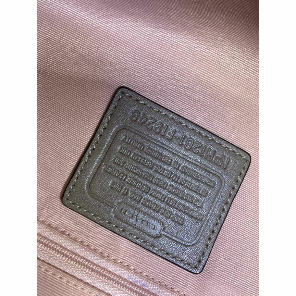 COACH Medium/ Large Leather Brown Shoulder Bag