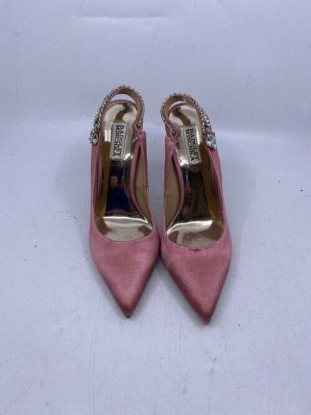Badgley Mischka Pink Paxton Pointed Toe Pumps Size Us