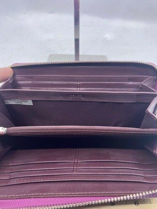 Coach Multi Color Accordion Large Wallet