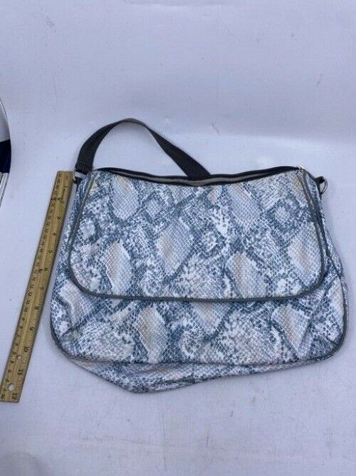 Lesportsac Unique Snake Design Multicolor Nylon Shoulder Bag