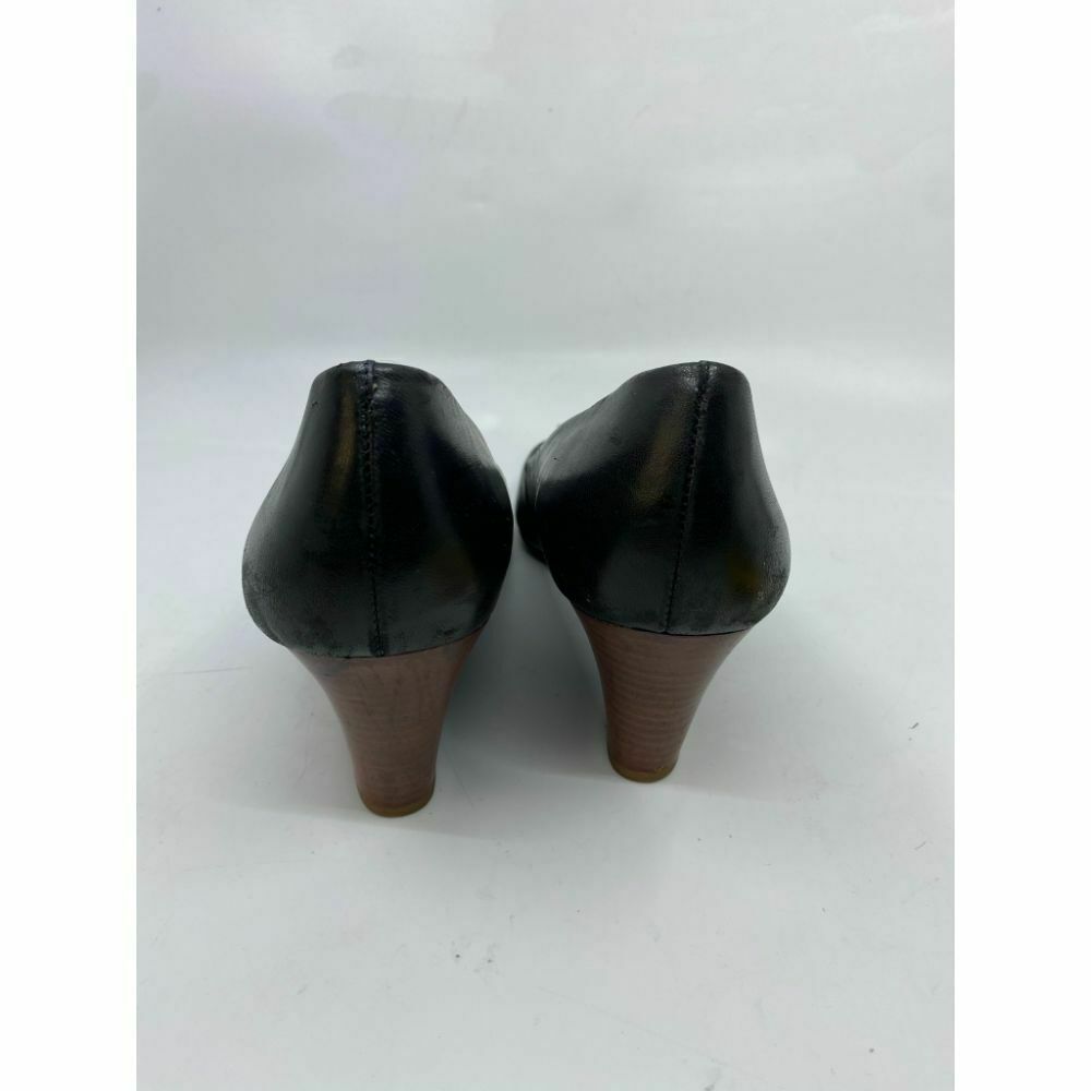 TORY BURCH Black Tan Flat Wedges Shoes Size 8.5
