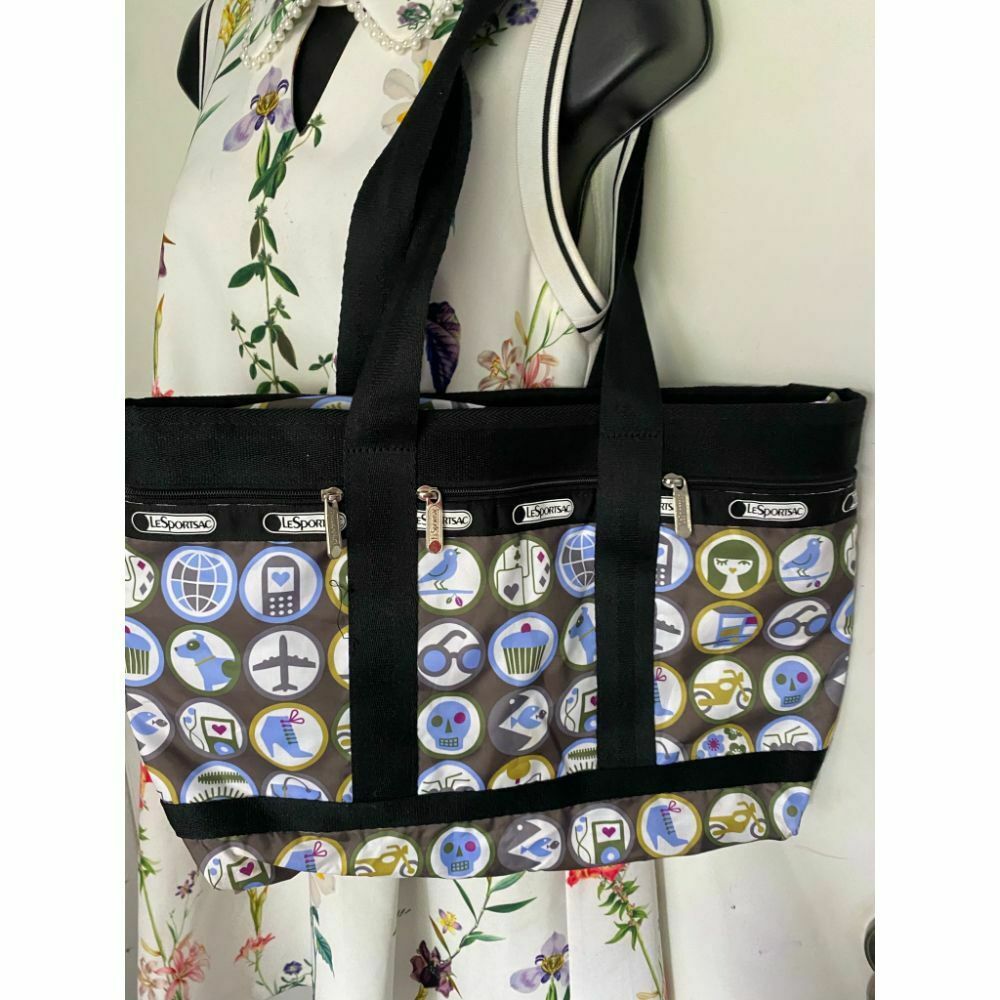 Le Sportsac Women's Multicolor Nylon Tote Bag