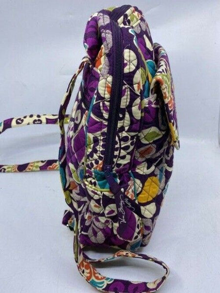 Vera Bradley Pack Msrp Purple White Green Backpack