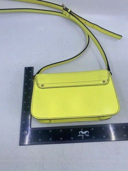 Kate Spade Small Yellow Leather Cross Body Bag