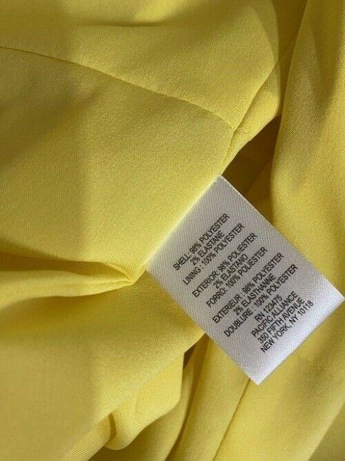 elie tahari yellow in lemon color msrp jacket