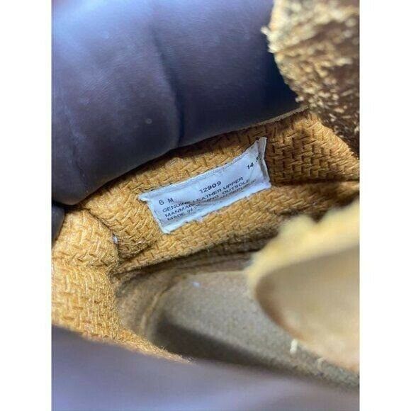 Timberland Boots Tan Size 6