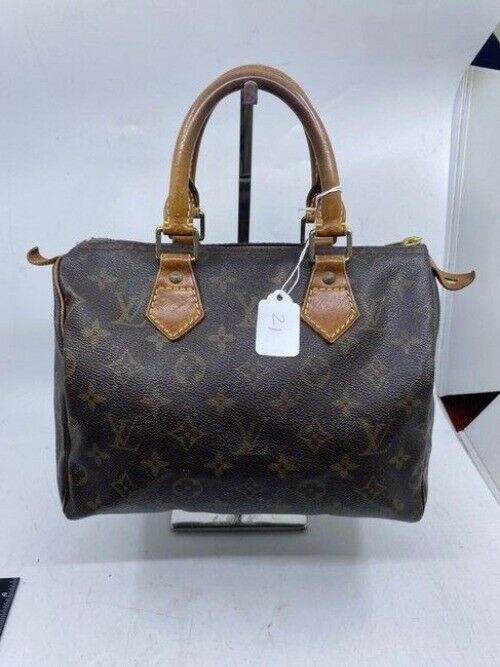 Louis Vuitton Speedy Vintage Brown Monogram Canvas Tote