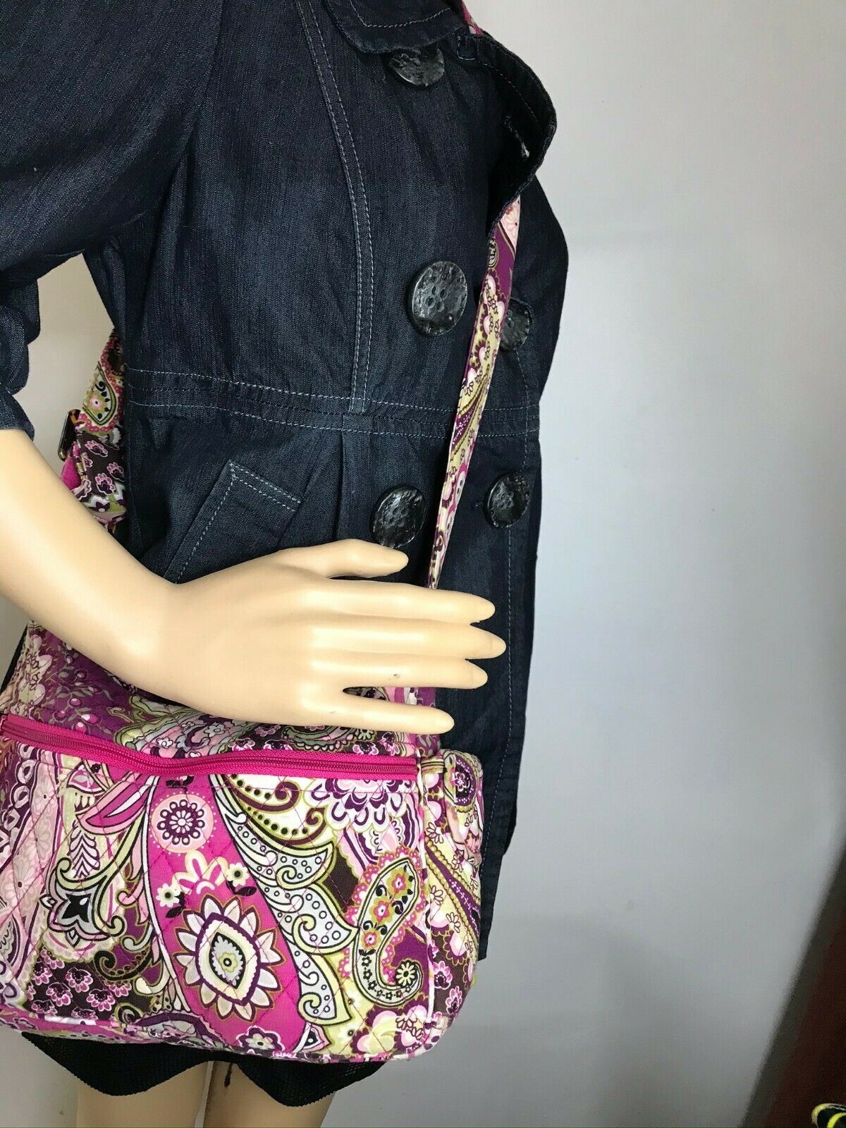 Vera Bradley Quilted Crossbody / Shoulder Bag