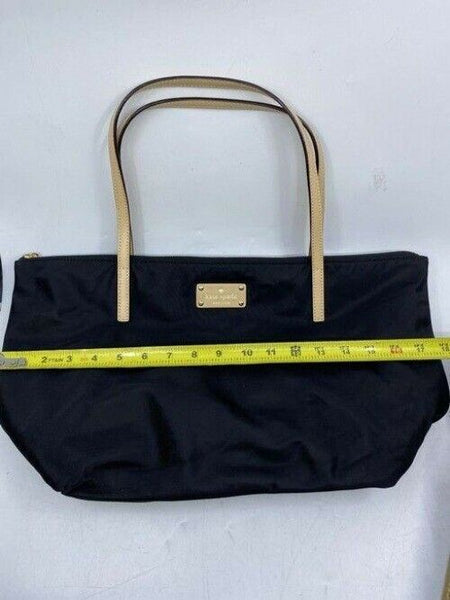 kate spade black nylon shoulder bag