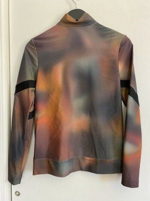 nicole miller multicolor new ls rashguard msrp activewear