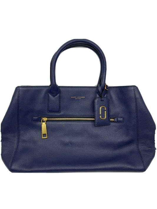 Marc Jacobs Navy Large Leather Tote bag