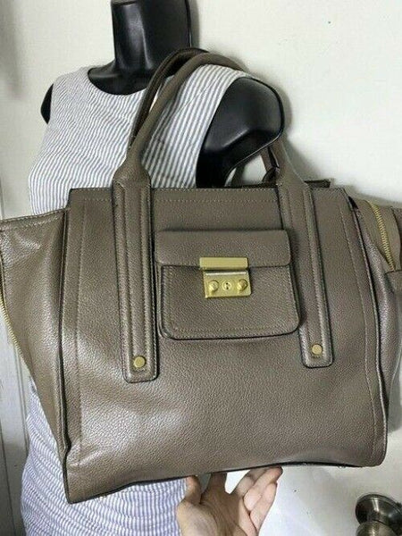 31 Phillip Lim msrp gray leather shoulder bag