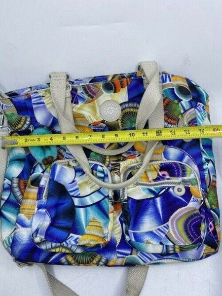 kipling multicolor nylon cross body bag