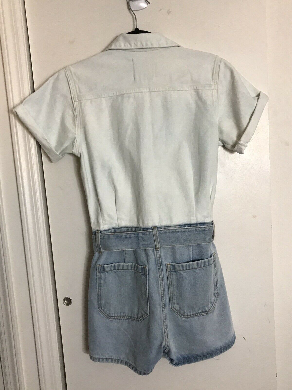 NWT! John John Lab Denim Romper Small