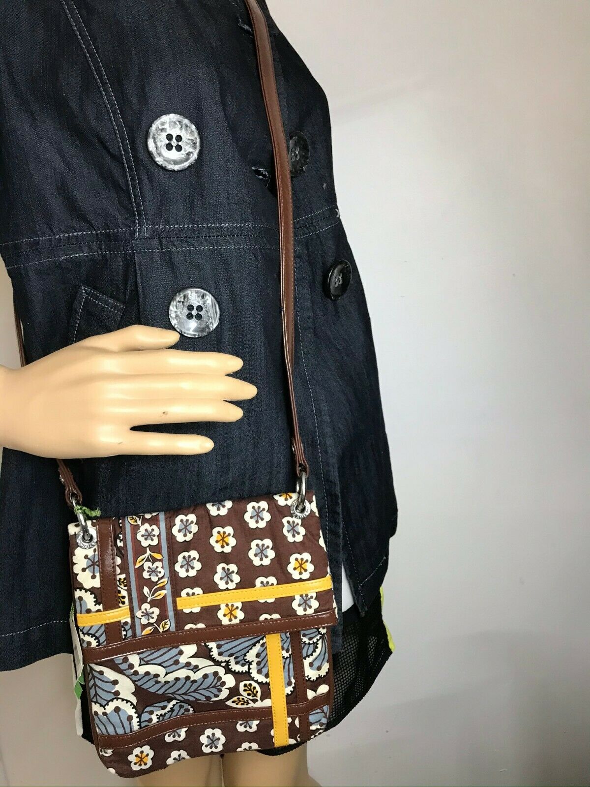 Vera Bradley Quilted Crossbody / Shoulder Bag