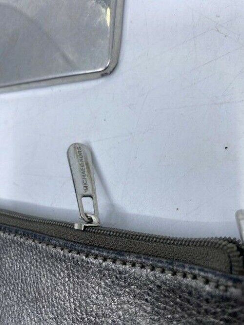 michael kors silver wristlet