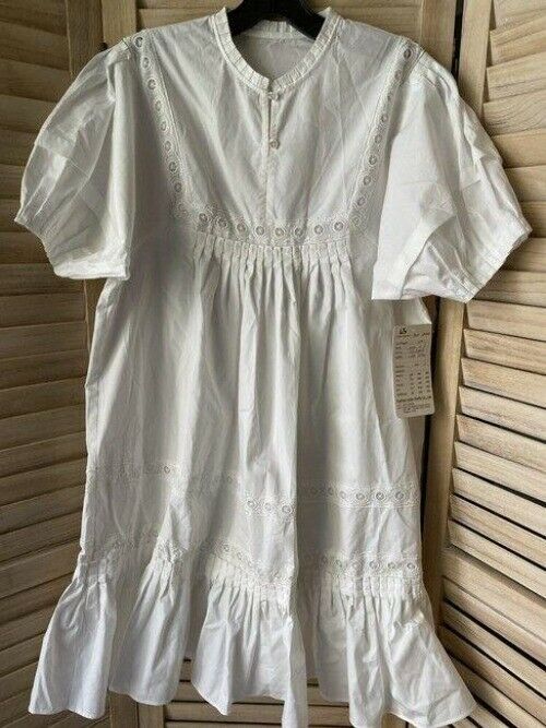 Nicole Miller white cotton msrp short casual dress