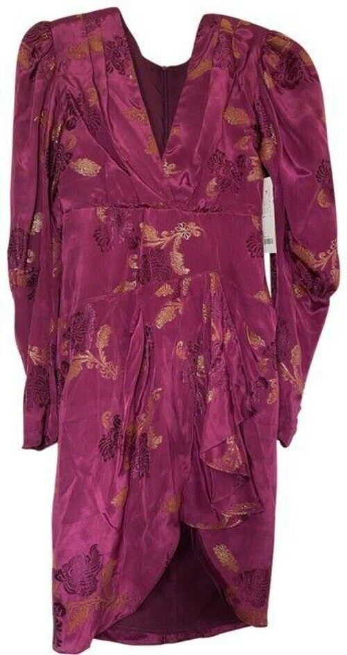 nicole miller pink new asian inspired msrp