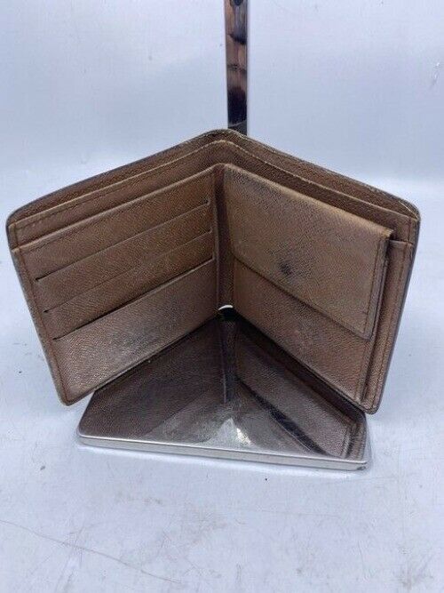 Louis Vuitton Brown Vintage Monogram Bifold Ba0992 Wallet