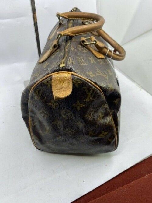 Louis Vuitton Speedy Brown Monogram Canvas Shoulder Bag