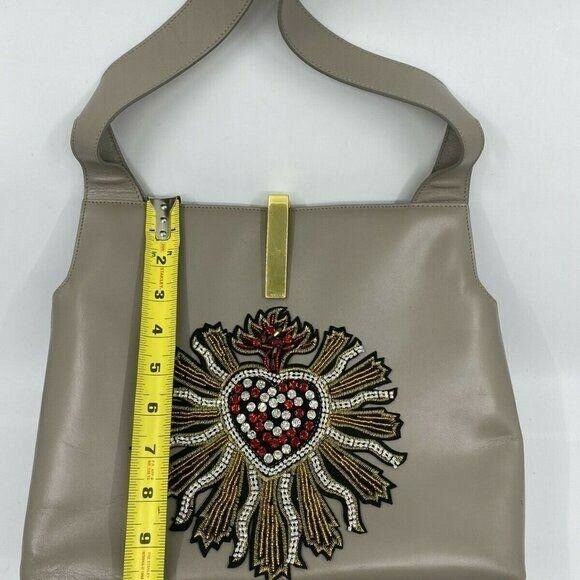 GUCCI Vintage Leather Shoulder bag Customized W/ D