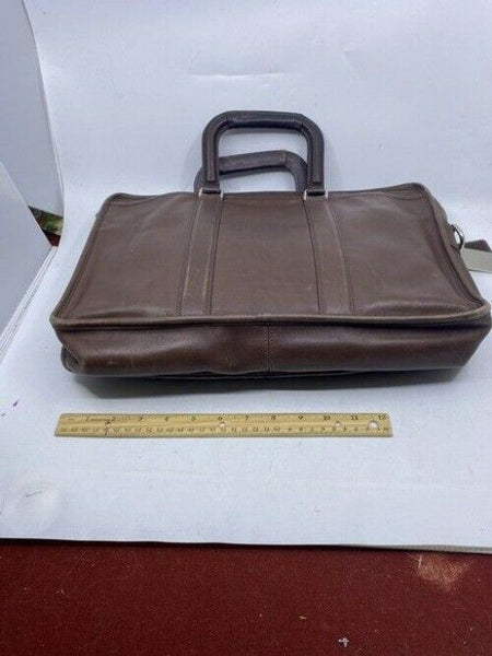 Coach Vintage Breifcase Brown Leather Messenger Bag