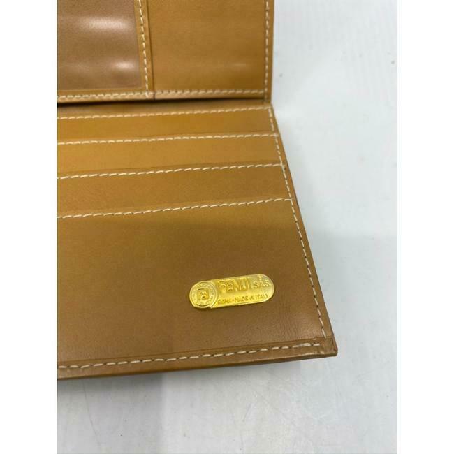 Fendi Vintage Tan Wallet