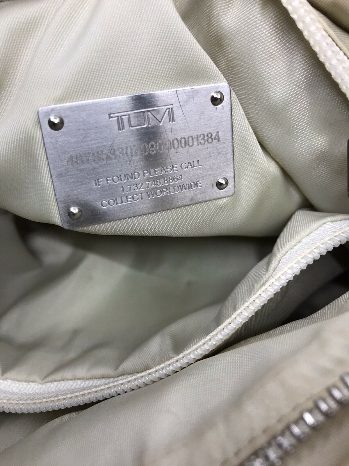 TUMI Nylon Crossbody Bag