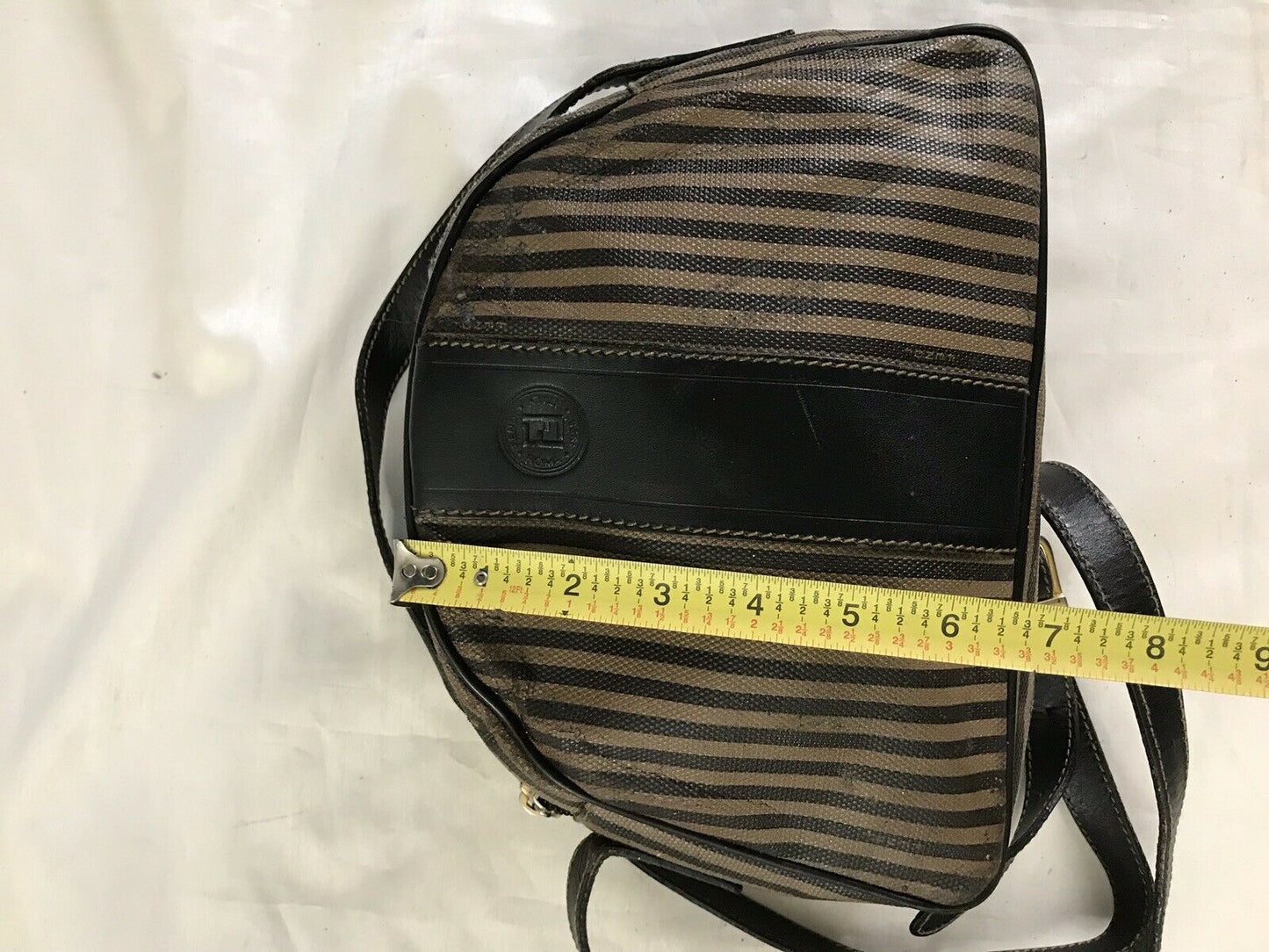 Fendi Vintage Brown Crossbody Needs Tlc