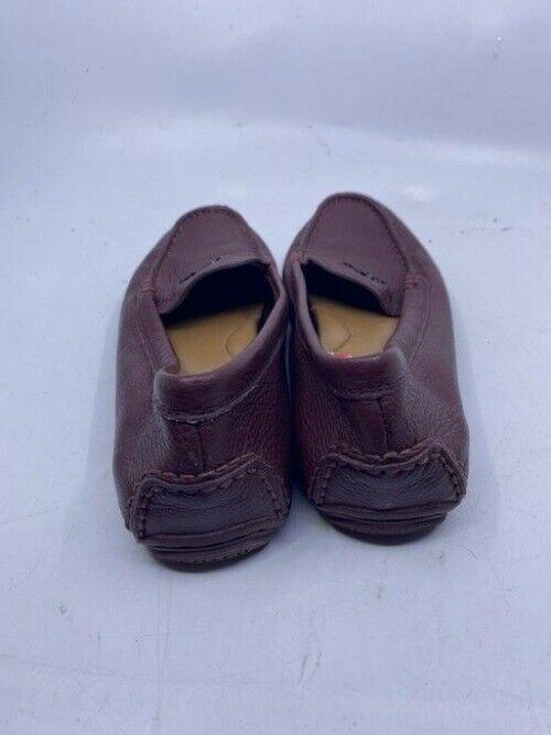 Coach Maroon Leather Slip On Flats Size Us