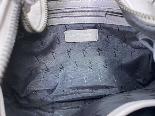 Simply Vera Vera Wang purple white faux leather shoulder bag