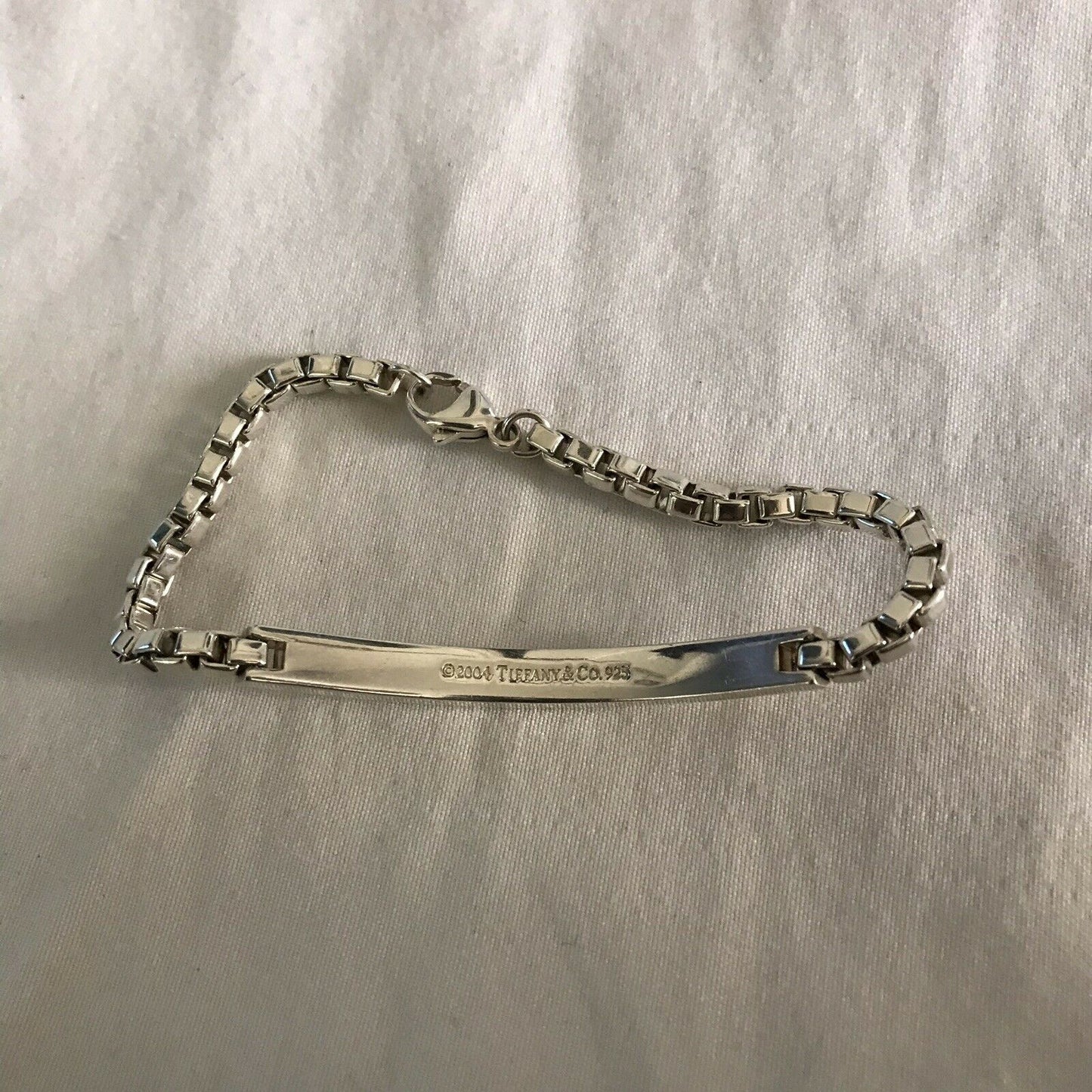 TIFFANY &. Co ID Silver bracelet