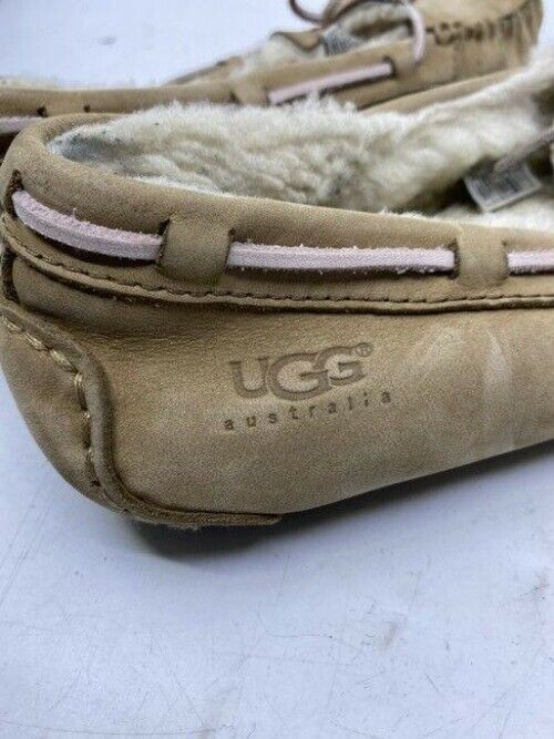 Ugg Australia Tan Slip Flats Size Us