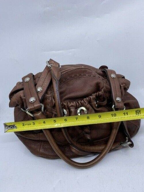 B Makowsky Msrp Brown Leather Shoulder Bag