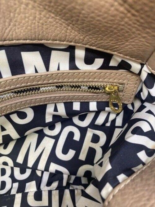 Marc By Marc Jacobs Customized With Removable Tunes Tie Sash Accent Tan Leather