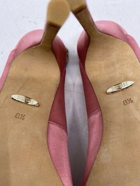 Badgley Mischka Pink Paxton Pointed Toe Pumps Size Us