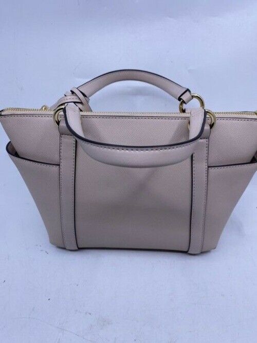 Michael Michael Kors Small Sullivan Convertible Top Zip Tote Pink Leather Cross