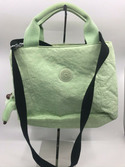 Kipling Pastel Green Medium Size Crossbody Bag