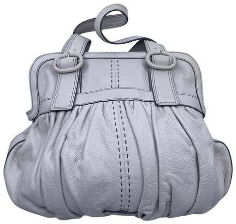 Cole Haan Xl Wqhite Leather Shoulder Bag