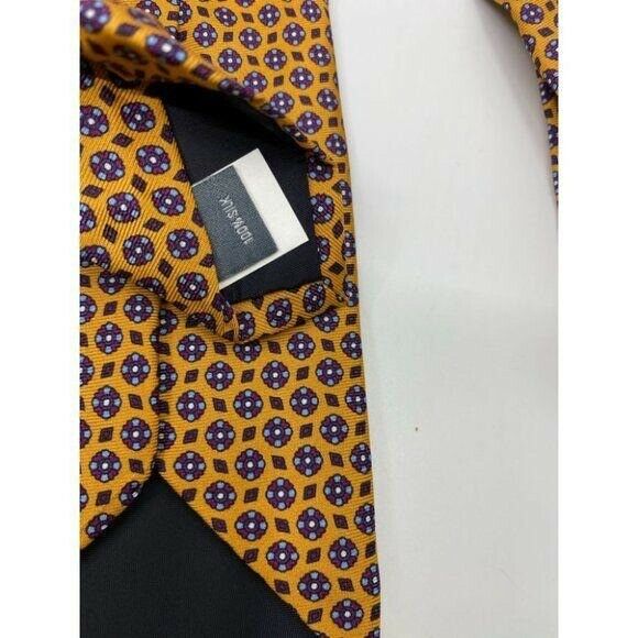New! BONOBOS Orange Purple Premium Neck Tie