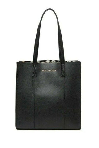 Marc Jacobs Repeat Black Leather Cross Body Bag