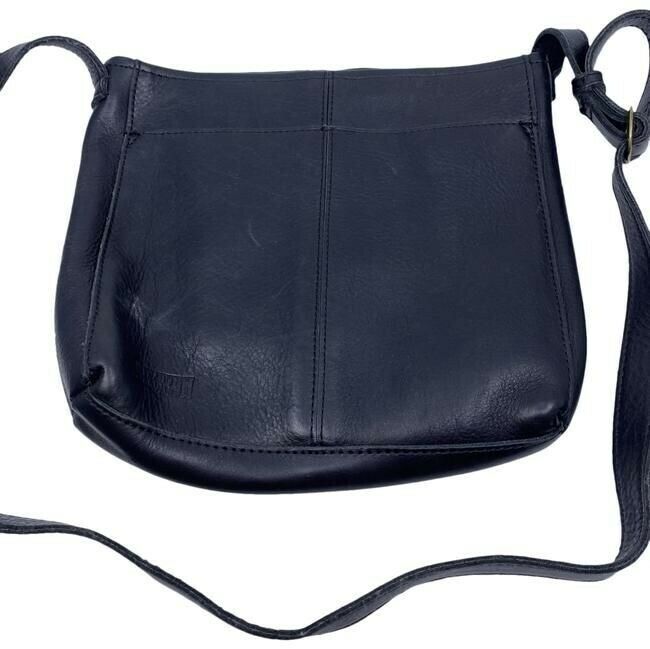 Unbranded Black Leather Cross Body Bag